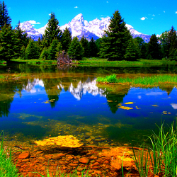 Пазл: Горное озеро
