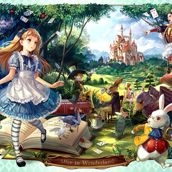 Пазл: Алиса в стране чудес