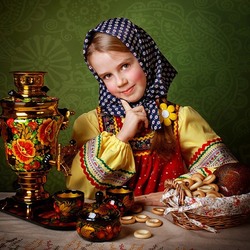 Пазл: У самовара