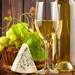 Пазл: Сыр и вино