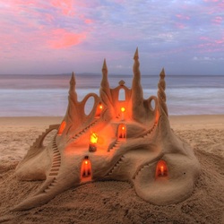 Пазл: Замок из песка