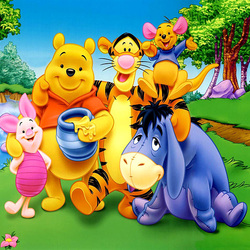 Пазл: Винни-Пух и все,все,все