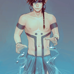 Пазл: Маг воды