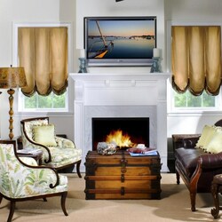 Пазл: У камина