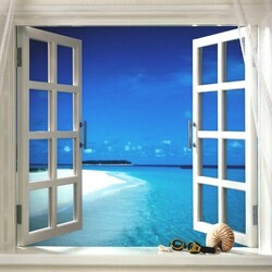 Пазл: Окно в океан