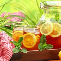 Пазл: Лимонный напиток
