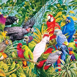 Пазл: Птицы