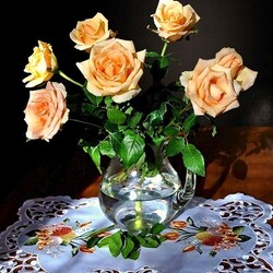 Пазл: Розовые розы