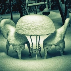 Пазл: Зимнее кафе