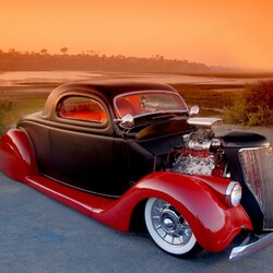 Пазл: Ретро-автомобиль