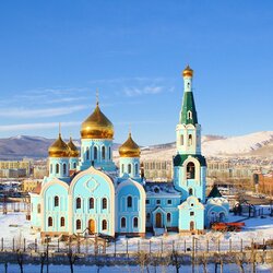 Пазл: Казанский кафедральный собор в Чите