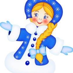 Пазл: Снегурочка