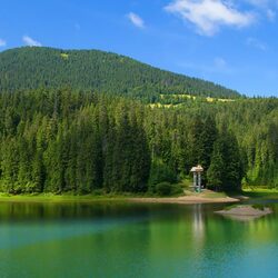 Пазл: Озеро Синевир 