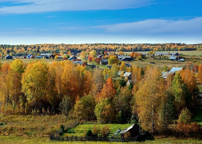 Фото Села Осенью