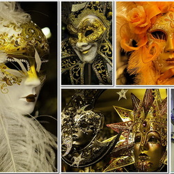 Пазл: Карнавальные маски