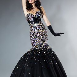 Пазл: Дизайнерское платье Tiffany Designs