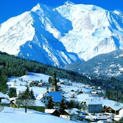 Пазл: Снежные вершины