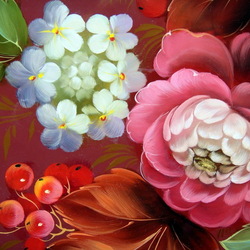 Пазл: Жостовская роспись