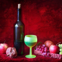 Пазл: Красное и зеленое