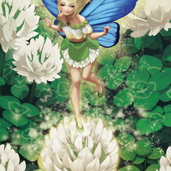 Пазл: Белый клевер