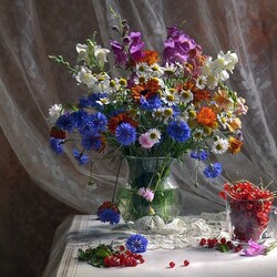 Пазл: Летний букет