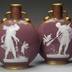 Пазл: Антикварные вазы