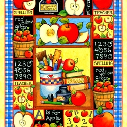 Пазл: Учебные яблоки