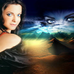 Пазл: Глаза, как зеркало души...