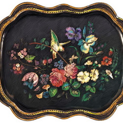 Пазл: Жостовский поднос