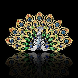 Пазл: Павлин