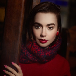 Пазл: Лили Коллинз