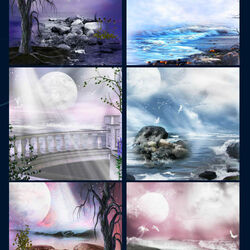 Пазл: Лунное сияние