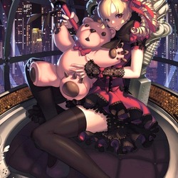 Пазл: Принцесса и ее мишка