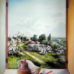 Пазл: Окно в весну