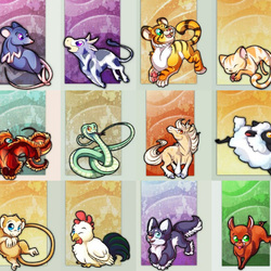 Пазл: Восточный гороскоп