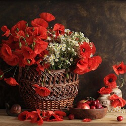 Пазл: Корзинка из лета