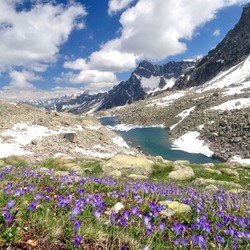 Пазл: Верхние озера на реке Бадук