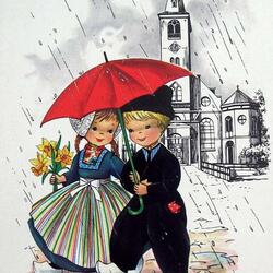 Пазл: Голландские винтажные открытки