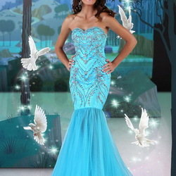 Пазл: Дизайнерское платье Disney Forever