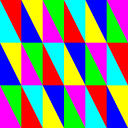 Пазл: Шесть цветов