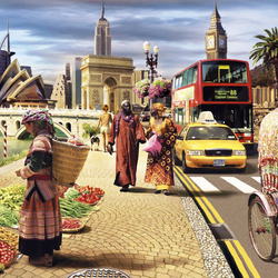 Пазл: Глобальный мир