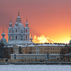 Пазл: Смольный  монастырь
