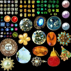 Пазл: Россыпь драгоценностей