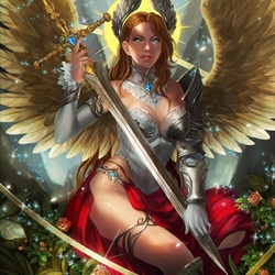 Пазл: Ангел-воин