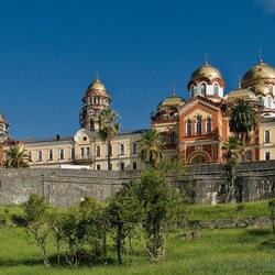 Пазл: Новоафонский монастырь