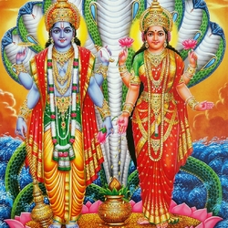 Пазл: Вишну и Лакшми