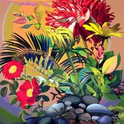 Пазл: Цветные фантазии