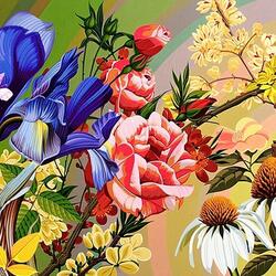 Пазл: Цветные фантазии