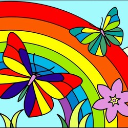 Пазл: Радуга