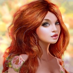 Пазл: Рыжая